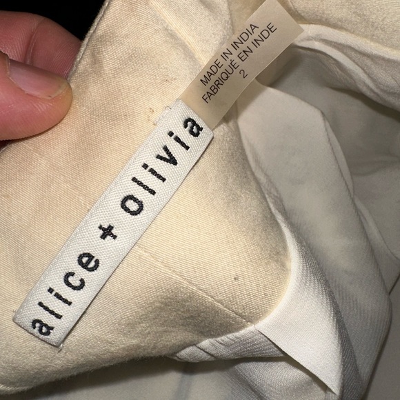 Alice & Olivia Jacki Embroidered Sheath MIDI Dress Jacket 2 Piece Set Size 2 - Picture 8 of 9